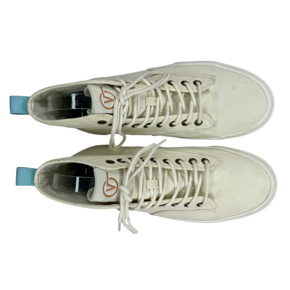 Vans Sentry Wc Glory Check Cream Hi-Top Waffle Cup Shoes M8/W9.5 - Picture 4 of 8